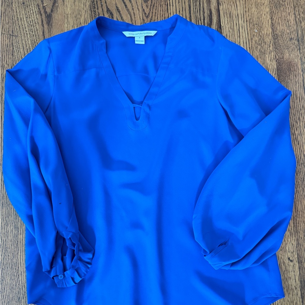 DVF Silk Blouse